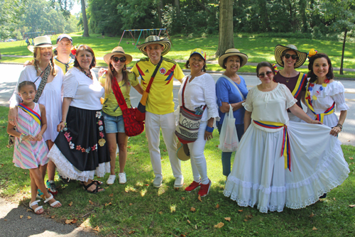 Colombian Cultural Garden group on One World Day